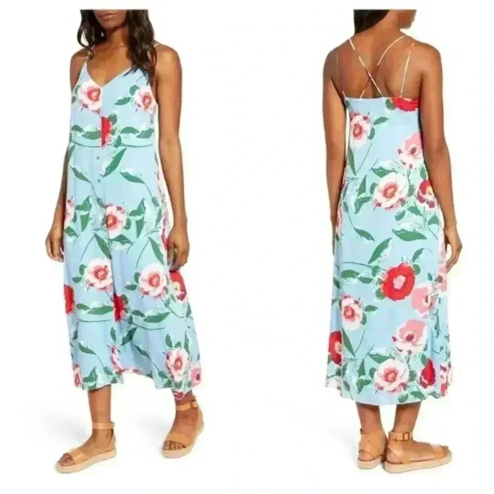 Gibson x The Motherchic‎ Al Fresco Midi Sundress XS